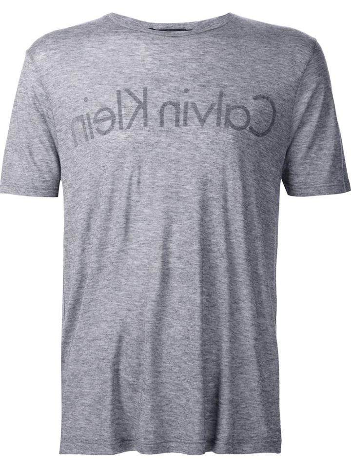 Calvin Klein Collection Logo Print T-shirt
