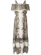 Liu Jo Long Leopard Print Dress - Multicolour