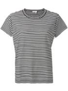 Chloé - Side Panel Striped T-shirt - Women - Cotton/polyamide - S, Women's, White, Cotton/polyamide