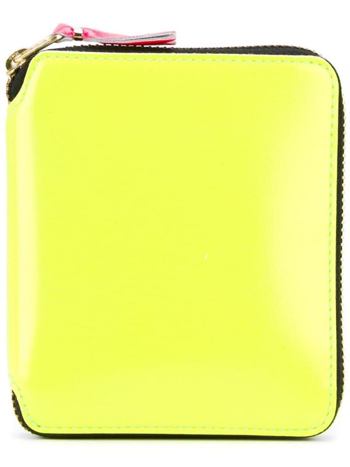 Comme Des Garçons Wallet Zip-around Wallet - Yellow