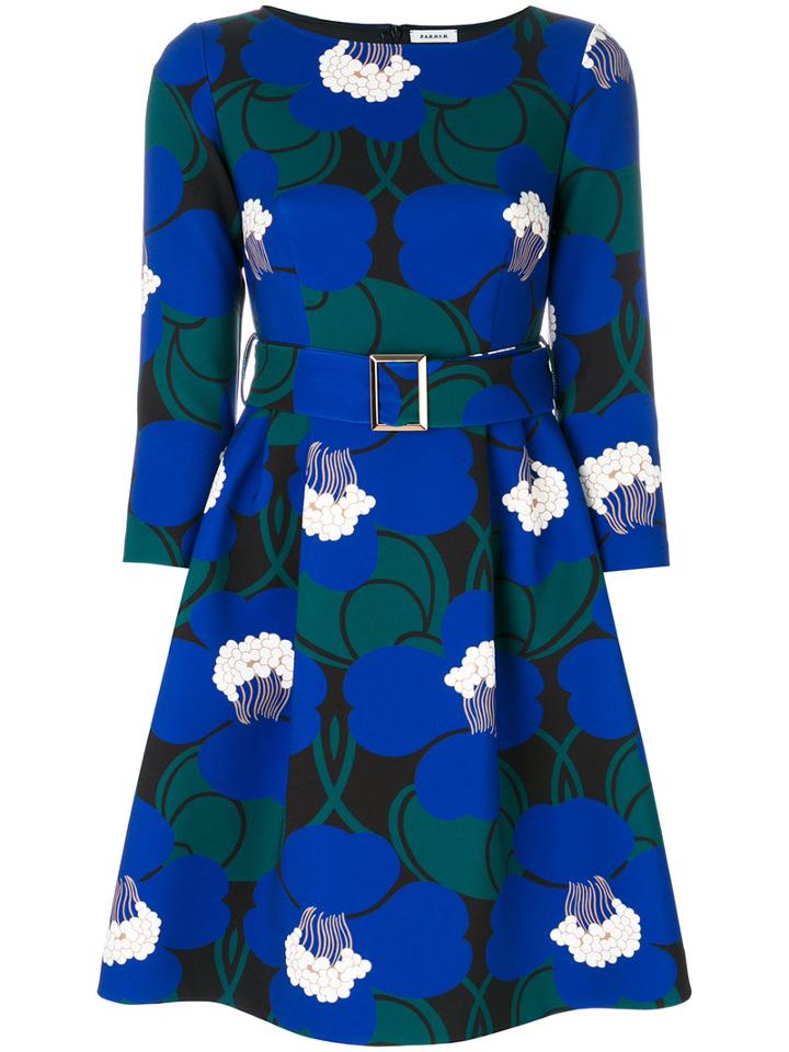 P.a.r.o.s.h. - Polanskid Dress - Women - Polyester/spandex/elastane - S, Blue, Polyester/spandex/elastane