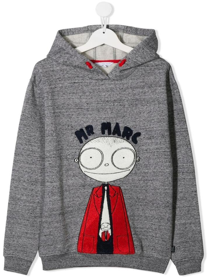 Little Marc Jacobs 'mr Marc' Hoodie - Grey