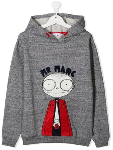 Little Marc Jacobs 'mr Marc' Hoodie - Grey