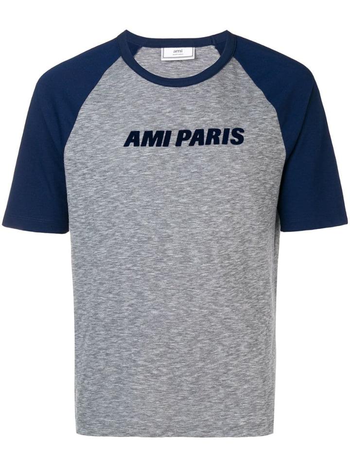 Ami Alexandre Mattiussi Ami Paris T-shirt - Blue