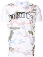 Dondup Camouflage Print T-shirt - White
