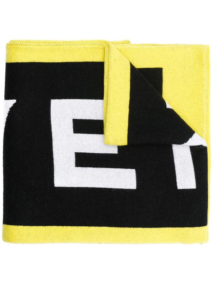 Givenchy 4g Knitted Scarf - Black