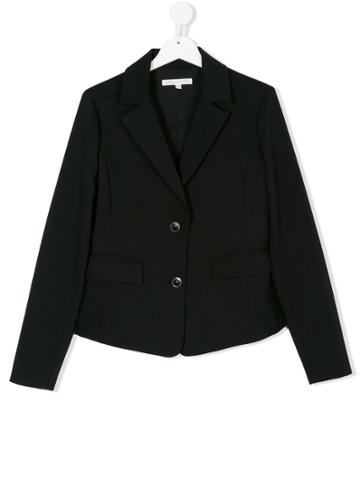 Patrizia Pepe Junior Teen Single-breasted Blazer - Black