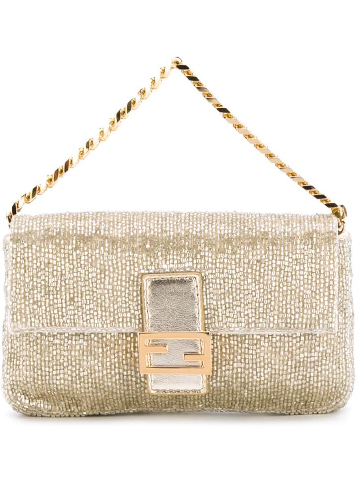 Fendi Micro 'baguette' Clutch