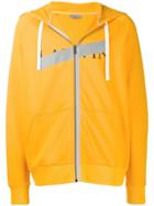 Lanvin Logo Zipped Hoodie - Yellow