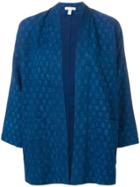 Eileen Fisher Printed Kimono Jacket - Blue