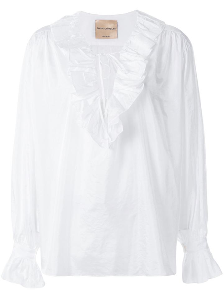 Erika Cavallini Sabina Blouse - White