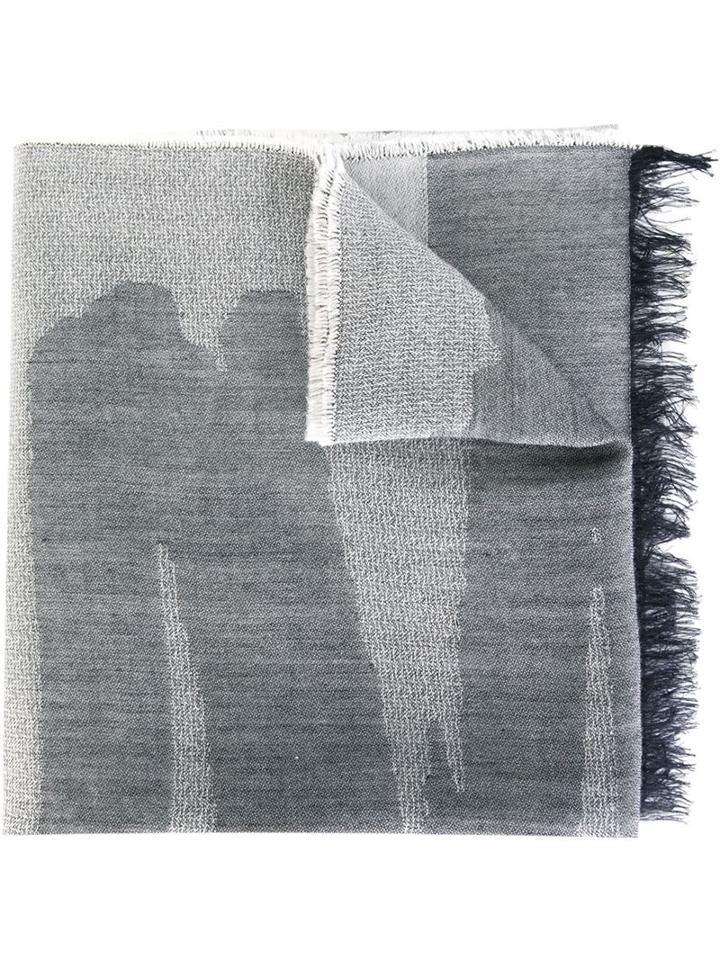 Mcq Alexander Mcqueen 'mcq Cut Out' Jacquard Scarf