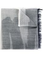 Mcq Alexander Mcqueen 'mcq Cut Out' Jacquard Scarf