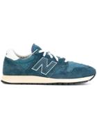 New Balance 520 Hairy Suede Sneakers - Blue