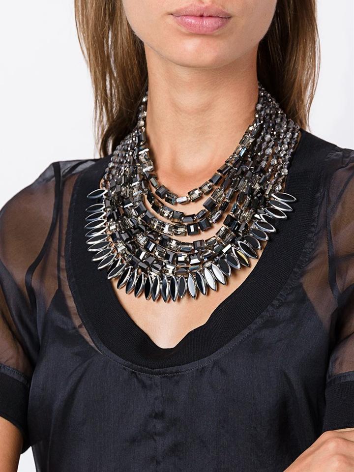 Night Market Crystal Chunky Necklace