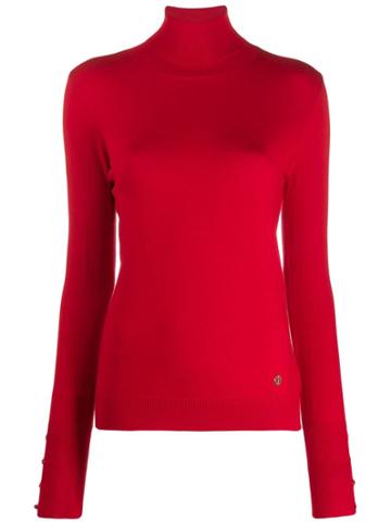 Trussardi Jeans Turtle Neck Sweater - Red