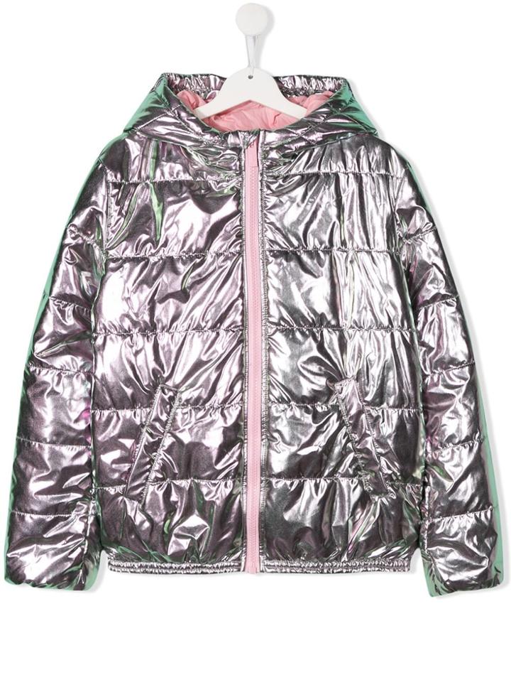 Kenzo Kids Teen Padded Jacket - Metallic