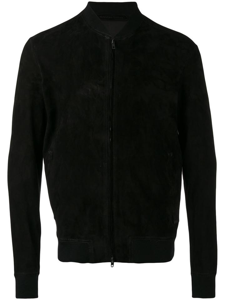 Salvatore Santoro - Bomber Jacket - Men - Sheep Skin/shearling - 54, Black, Sheep Skin/shearling
