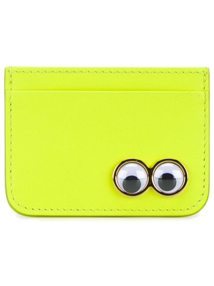 Sophie Hulme 'rosebery' Cardholder - Yellow & Orange
