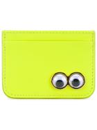 Sophie Hulme 'rosebery' Cardholder - Yellow & Orange