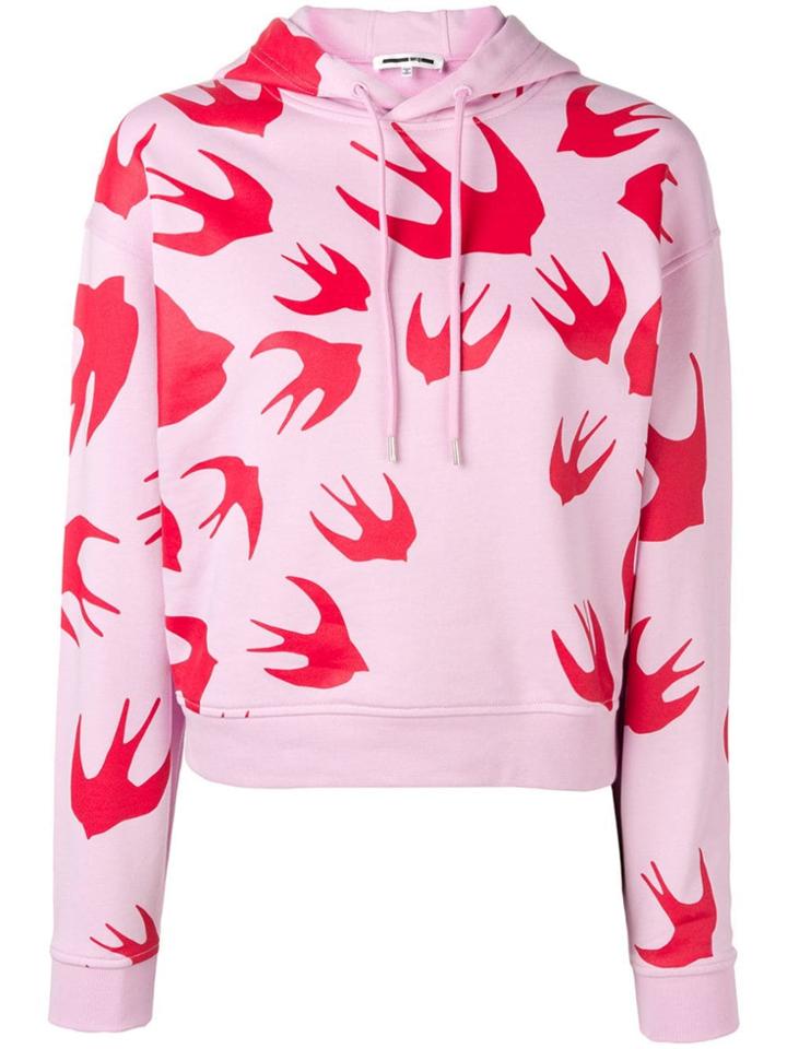 Mcq Alexander Mcqueen Swallow Hoodie - Pink