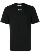 Msgm Short Sleeve T-shirt - Black