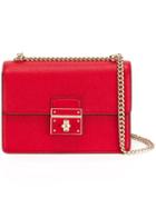 Dolce & Gabbana 'rosalia' Shoulder Bag, Women's, Red, Calf Leather