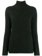 Iris Von Arnim Turtle-neck Fitted Sweater - Green