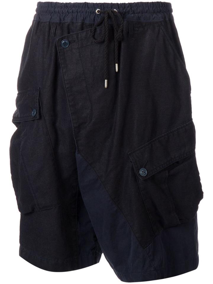 Mihara Yasuhiro Wrapped Loose Fit Shorts