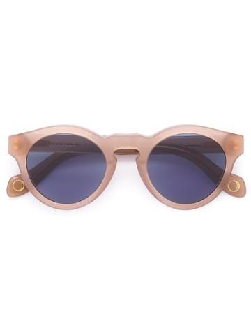 Monocle Eyewear 'marte' Sunglasses - Nude & Neutrals