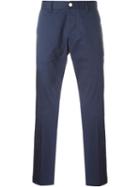 Hydrogen Chino Trousers, Men's, Size: 31, Blue, Cotton/spandex/elastane