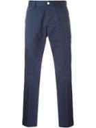 Hydrogen Chino Trousers, Men's, Size: 31, Blue, Cotton/spandex/elastane