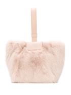 Max Mara Soft Fur Tote - Pink