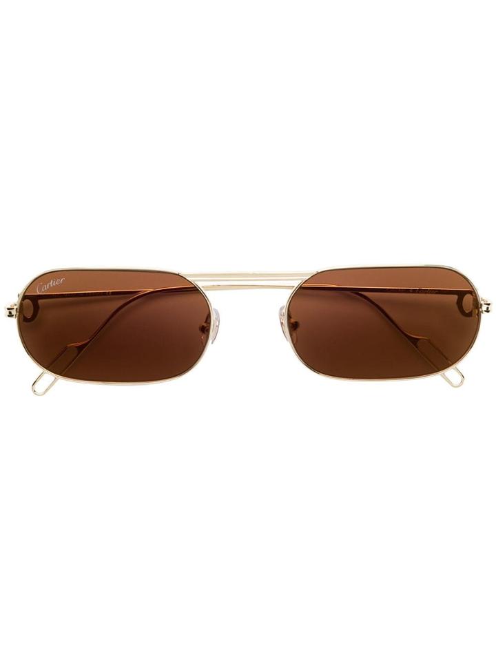 Cartier Première De Cartier Sunglasses - Gold