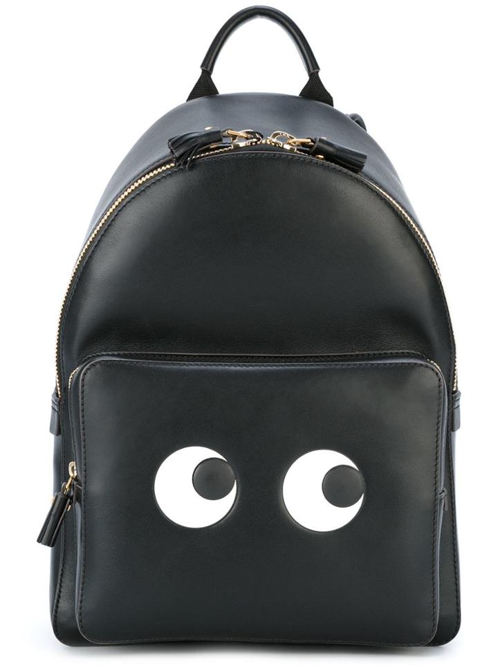 Anya Hindmarch Mini Eyes Backpack - Black