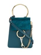 Chloé Faye Mini Bracelet Bag - Blue
