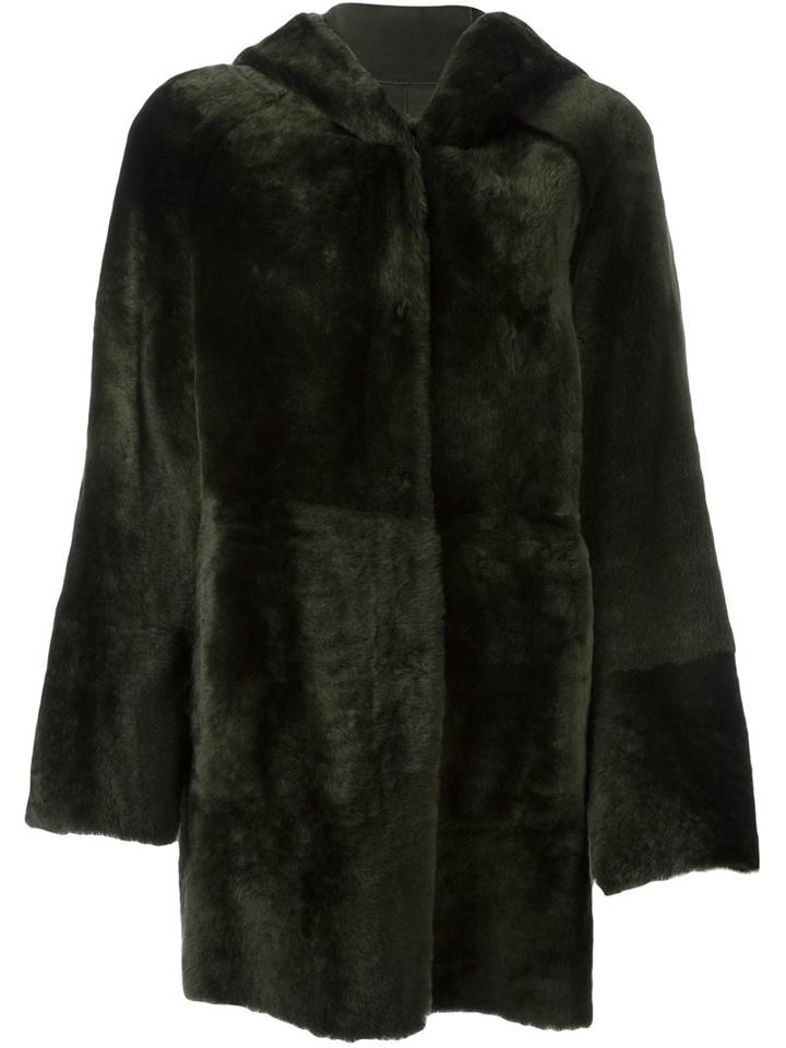 Drome Flared Sleeves Hooded Coat