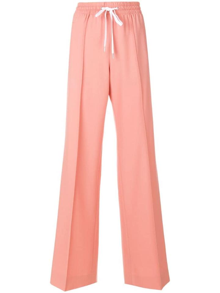 Miu Miu Drawstring Trousers - Pink