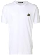 Dolce & Gabbana - Bee Patch T-shirt - Men - Silk/cotton/acrylic/glass - 50, White, Silk/cotton/acrylic/glass