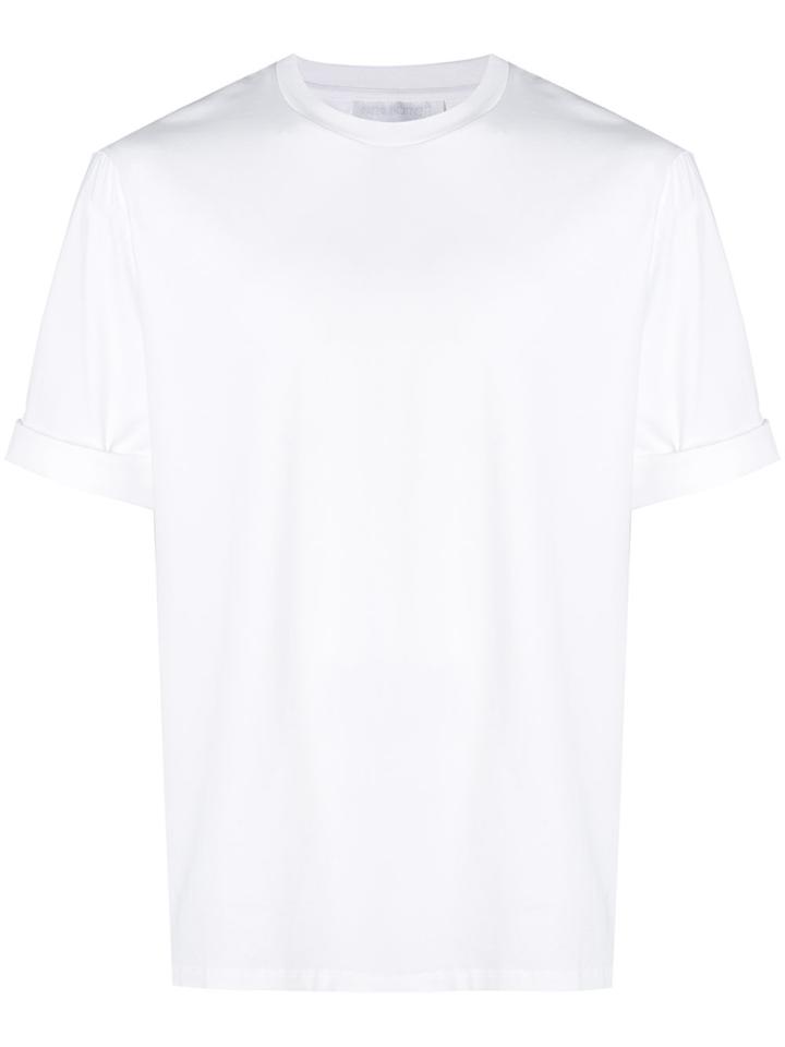 Neil Barrett Turn-up Cuff T-shirt - White