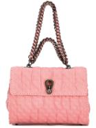 Ermanno Scervino Ruched Tote Bag