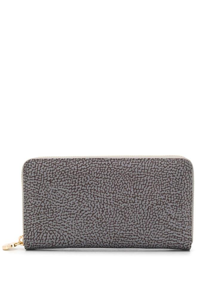 Thomas Tait Animal Print Wallet - Grey