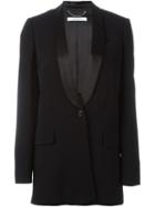 Givenchy Shawl Collar Blazer, Women's, Size: 38, Black, Viscose/spandex/elastane