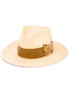 Nick Fouquet Woven Style Hat - Brown