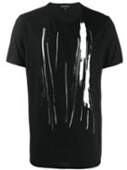 Ann Demeulemeester Abstract Art Print T-shirt - Black
