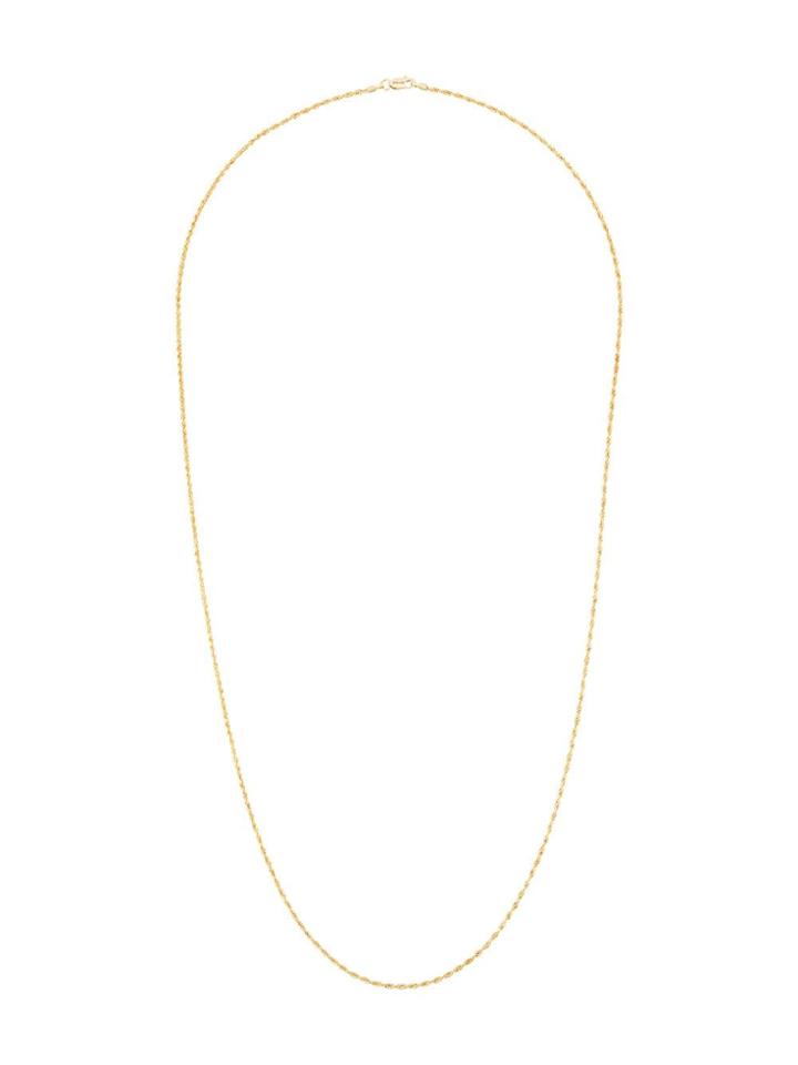Botier 14kt Yellow Gold Rope Design Necklace