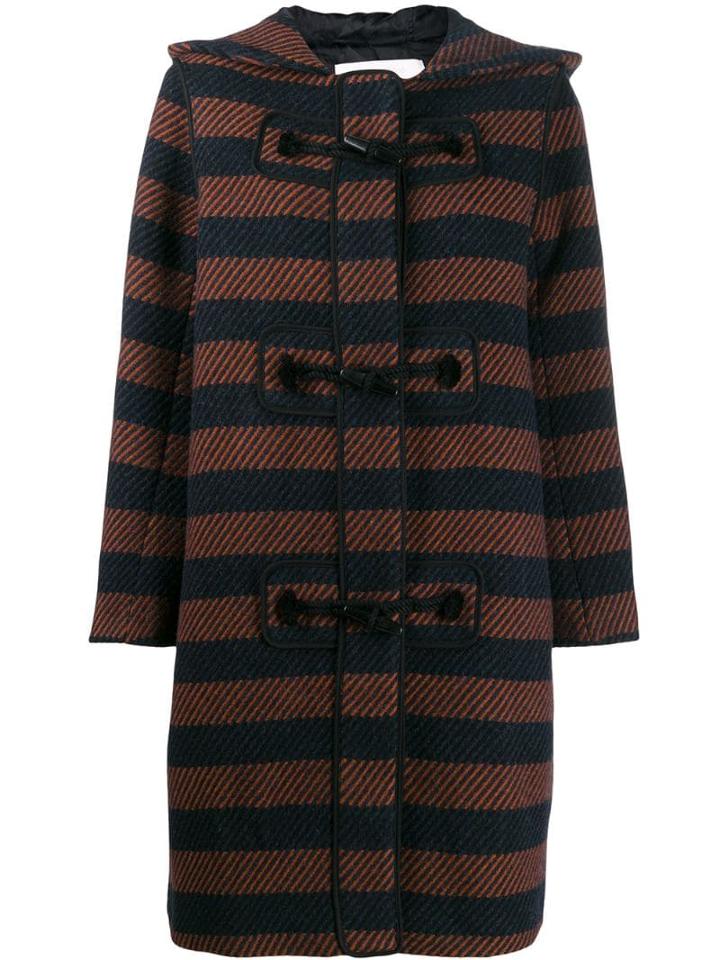See By Chloé Striped Coat - Blue