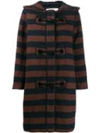 See By Chloé Striped Coat - Blue
