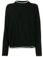 Marni Contrast-trim Sweater - Black