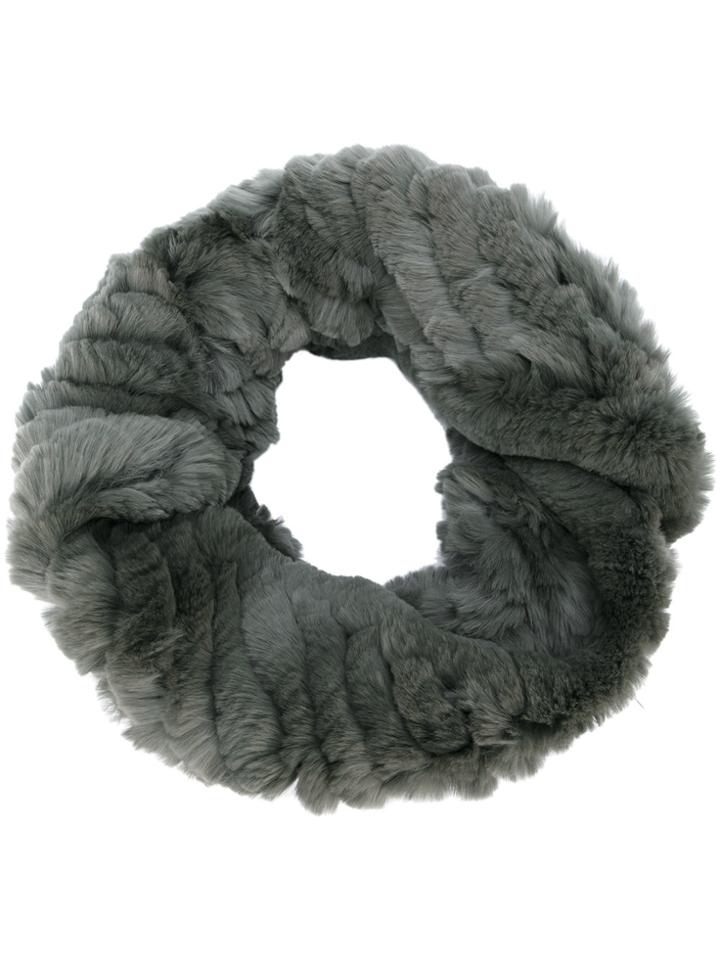 Yves Salomon Fur Stole - Grey